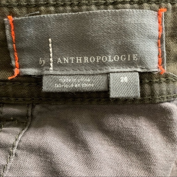 Anthropologie The Wanderer Utility Camouflage Pant New With Tags Size 26in Moss - Picture 12 of 14